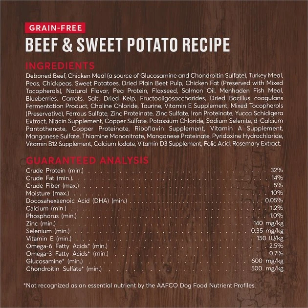 American Journey Beef & Sweet Potato Recipe Grain-Free Dry Dog Food, 12-lb bag American Journey Beef & Sweet Potato Recipe Grain-Free Dry Dog Food -American Journey Sales 2024 108426 PT2. SY630 V1606267658