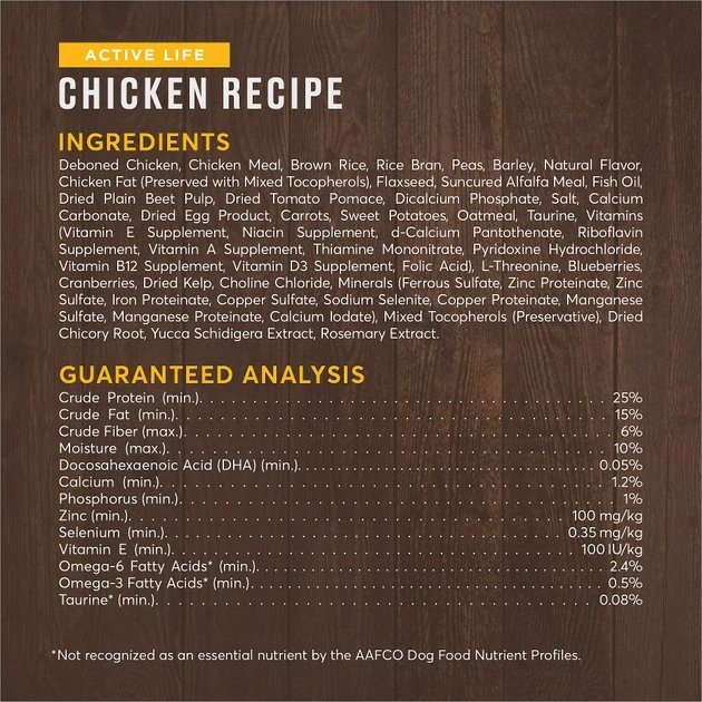 American Journey Active Life Formula Chicken, Brown Rice & Vegetables Recipe Dry Dog Food, 4-lb bag American Journey Active Life Formula Chicken, Brown Rice & Vegetables Recipe Dry Dog Food -American Journey Sales 2024 109337 PT3. SY630 V1649100721