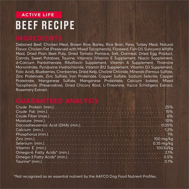 American Journey Active Life Formula Beef, Brown Rice & Vegetables Recipe Dry Dog Food, 4-lb bag American Journey Active Life Formula Beef, Brown Rice & Vegetables Recipe Dry Dog Food -American Journey Sales 2024 109349 PT3. SY630 V1649100734