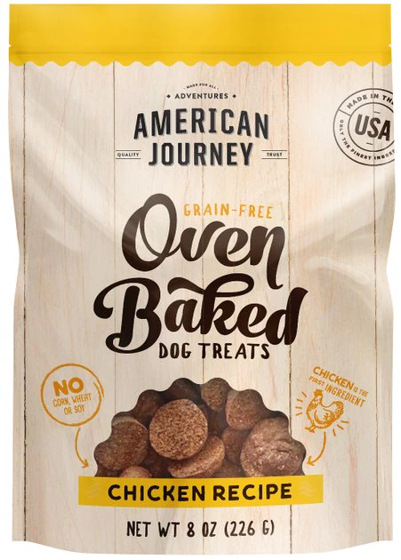 American Journey Chicken Recipe Grain-Free Oven Baked Crunchy Biscuit Dog Treats, 8-oz American Journey Chicken Recipe Grain-Free Oven Baked Crunchy Biscuit Dog Treats -American Journey Sales 2024 114127 MAIN. SY630 V1513112128