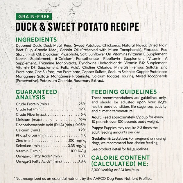 American Journey Limited Ingredient Duck & Sweet Potato Recipe Grain-Free Dry Dog Food, 12-lb bag American Journey Limited Ingredient Duck & Sweet Potato Recipe Grain-Free Dry Dog Food -American Journey Sales 2024 121305 PT2. SY630 V1620391349
