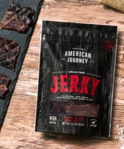 American Journey Beef Jerky Grain-Free Dog Treats -American Journey Sales 2024 131592 PT2. SY630 V1511302981