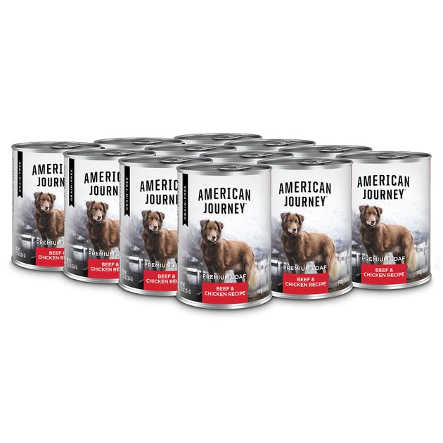 American Journey Beef & Chicken Recipe Grain-Free Canned Dog Food, 12.5-oz, case of 12 American Journey Beef & Chicken Recipe Grain-Free Canned Dog Food -American Journey Sales 2024 133849 PT1. SY630 V1622822563