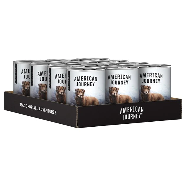 American Journey Chicken & Turkey Recipe Grain-Free Canned Dog Food, 12.5-oz, case of 12 American Journey Chicken & Turkey Recipe Grain-Free Canned Dog Food -American Journey Sales 2024 133871 PT7. SY630 V1622822555