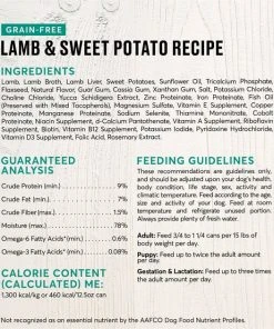 American Journey Limited Ingredient Diet Lamb & Sweet Potato Recipe Grain-Free Canned Dog Food -American Journey Sales 2024 133875 PT2. SY630 V1624289850