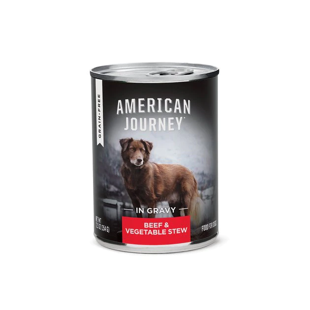 American Journey Stews Beef & Vegetables Recipe in Gravy Grain-Free Canned Dog Food, 12.5-oz, case of 12 American Journey Stews Beef & Vegetables Recipe in Gravy Grain-Free Canned Dog Food -American Journey Sales 2024 133879 MAIN. SY630 V1622822581