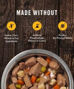 American Journey Stews Chicken & Vegetables Recipe in Gravy Grain-Free Canned Dog Food -American Journey Sales 2024 133882 PT3. SY630 V1622822276