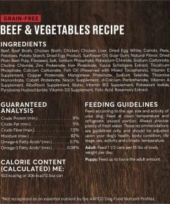 American Journey Stews Poultry & Beef Variety Pack Grain-Free Canned Dog Food, 12.5-oz can -American Journey Sales 2024 133888 PT2. SY630 V1622822558