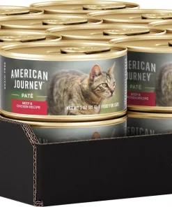 American Journey Pate Beef & Chicken Recipe Grain-Free Canned Cat Food -American Journey Sales 2024 133890 PT8. SY630 V1610755188