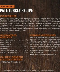 American Journey Pate Turkey Recipe Grain-Free Canned Cat Food 4 American Journey Pate Turkey Recipe Grain-Free Canned Cat Food -American Journey Sales 2024 133905 PT2. SY630 V1626382907
