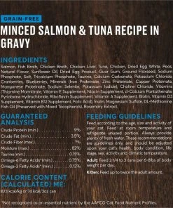 American Journey Minced Salmon & Tuna Recipe in Gravy Grain-Free Canned Cat Food -American Journey Sales 2024 133935 PT2. SY630 V1626382899