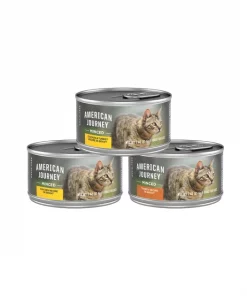 American Journey Minced Poultry in Gravy Variety Pack Grain-Free Canned Cat Food
