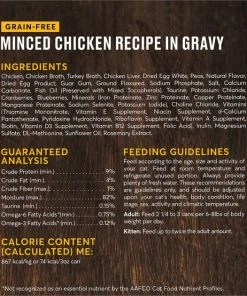 American Journey Minced Chicken Recipe in Gravy Grain-Free Canned Cat Food 4 American Journey Minced Chicken Recipe in Gravy Grain-Free Canned Cat Food -American Journey Sales 2024 133941 PT2. SY630 V1624996108