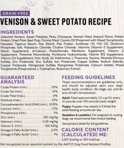 American Journey Limited Ingredient Venison & Sweet Potato Recipe Grain-Free Dry Dog Food 4 American Journey Limited Ingredient Venison & Sweet Potato Recipe Grain-Free Dry Dog Food -American Journey Sales 2024 140925 PT2. SY630 V1620391352