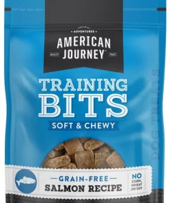 American Journey Salmon Recipe Grain-Free Soft & Chewy Training Bits Dog Treats