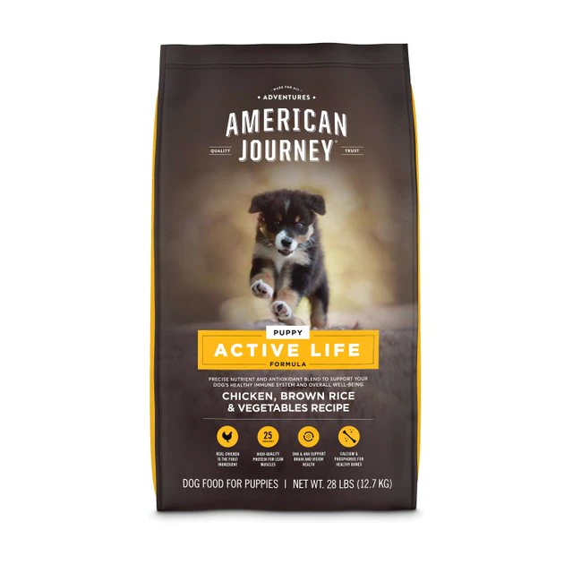 American Journey Active Life Formula Puppy Chicken, Brown Rice & Vegetables Recipe Dog Food, 28-lb bag American Journey Active Life Formula Puppy Chicken, Brown Rice & Vegetables Recipe Dog Food -American Journey Sales 2024 151822 MAIN. SY630 V1594222570