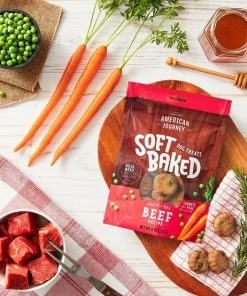 American Journey Beef Recipe Grain-Free Soft-Baked Dog Treats 4 American Journey Beef Recipe Grain-Free Soft-Baked Dog Treats -American Journey Sales 2024 153912 PT2. SY630 V1551800246