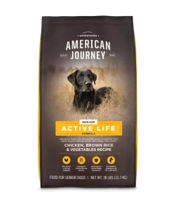 American Journey Active Life Formula Senior Chicken, Brown Rice & Vegetables Recipe Dry Dog Food