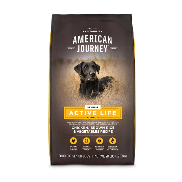 American Journey Active Life Formula Senior Chicken, Brown Rice & Vegetables Recipe Dry Dog Food, 28-lb bag American Journey Active Life Formula Senior Chicken, Brown Rice & Vegetables Recipe Dry Dog Food -American Journey Sales 2024 153933 MAIN. SY630 V1593627956