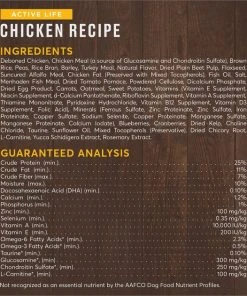 American Journey Active Life Formula Senior Chicken, Brown Rice & Vegetables Recipe Dry Dog Food 4 American Journey Active Life Formula Senior Chicken, Brown Rice & Vegetables Recipe Dry Dog Food -American Journey Sales 2024 153933 PT3. SY630 V1649100717