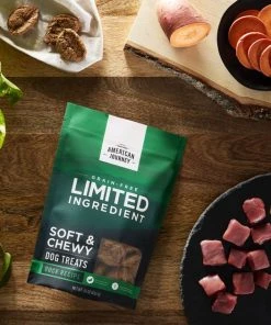 American Journey Limited Ingredient Grain-Free Duck Recipe Soft & Chewy Dog Treats -American Journey Sales 2024 161632 PT2. SY630 V1567706538