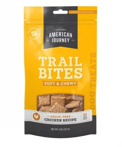 American Journey Chicken Recipe Trail Bites Grain-Free Soft & Chewy Dog Treats, 8-oz bag