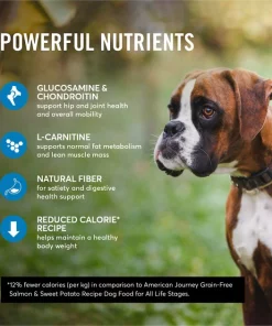 American Journey Healthy Weight Salmon & Sweet Potato Recipe Grain-Free Dry Dog Food, 24-lb bag 6 American Journey Healthy Weight Salmon & Sweet Potato Recipe Grain-Free Dry Dog Food, 24-lb bag -American Journey Sales 2024 183120 PT4. SY630 V1607131932