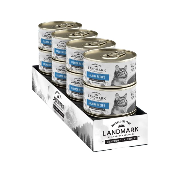 American Journey Landmark Salmon Recipe in Broth Grain-Free Canned Cat Food, 3-oz, case of 12 American Journey Landmark Salmon Recipe in Broth Grain-Free Canned Cat Food, 3-oz, case of 12 -American Journey Sales 2024 193500 PT8. SY630 V1582124406