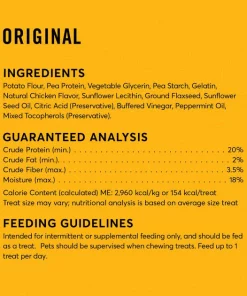 American Journey Large Grain-Free Original Dental Dog Treats -American Journey Sales 2024 213564 PT7. SY630 V1600466478