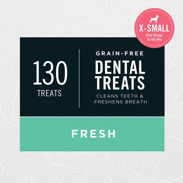 American Journey Extra-Small Grain-Free Fresh Dental Dog Treats, 36-oz bag, 130 count American Journey Extra-Small Grain-Free Fresh Dental Dog Treats -American Journey Sales 2024 213566 PT3. SY630 V1600463177