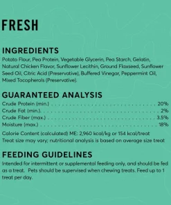 American Journey Large Grain-Free Fresh Dental Dog Treats -American Journey Sales 2024 213572 PT8. SY630 V1600465860