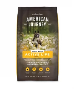 American Journey Active Life Formula Small Breed Chicken, Brown Rice & Vegetables Recipe Adult Dry Dog Food, 14-lb bag