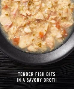 American Journey Landmark Broths Salmon, Tomatoes & Kale Recipe Wet Cat Food Complement Pouches, 1.4 oz case of 16 -American Journey Sales 2024 219486 PT2. SY630 V1608229376