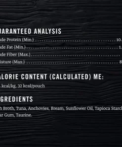 American Journey Landmark Broths Tuna, Anchovies & Whitefish Recipe Wet Cat Food Complement Pouches, 1.4 oz case of 16 -American Journey Sales 2024 219488 PT7. SY630 V1608227263