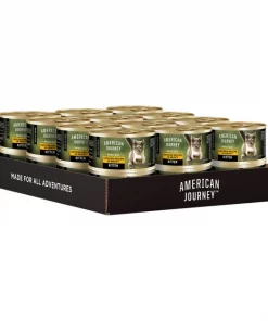 American Journey Kitten Minced Chicken Recipe in Gravy Grain-Free Canned Cat Food, 3-oz, case of 24 -American Journey Sales 2024 242874 PT7. SY630 V1608347548