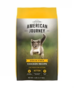 American Journey Kitten Chicken Recipe Grain-Free Dry Cat Food, 5-lb bag