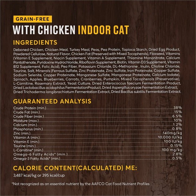 American Journey Indoor Recipe with Chicken Grain-Free Dry Cat Food, 12-lb bag American Journey Indoor Recipe with Chicken Grain-Free Dry Cat Food, 12-lb bag -American Journey Sales 2024 243724 PT2. SY630 V1612633340