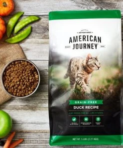 Bundle: American Journey Duck Recipe Grain-Free Dry Cat Food, 12-lb bag & Minced Poultry & Seafood in Gravy Variety Pack Grain-Free Canned Cat Food, 3-oz, case of 24 4 Bundle: American Journey Duck Recipe Grain-Free Dry Cat Food, 12-lb bag & Minced Poultry & Seafood in Gravy Variety Pack Grain-Free Canned Cat Food, 3-oz, case of 24 -American Journey Sales 2024 253015 PT2. SY630 V1600797110
