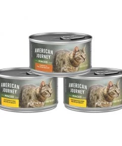 Bundle: American Journey Duck Recipe Grain-Free Dry Cat Food, 12-lb bag & Minced Poultry & Seafood in Gravy Variety Pack Grain-Free Canned Cat Food, 3-oz, case of 24 5 Bundle: American Journey Duck Recipe Grain-Free Dry Cat Food, 12-lb bag & Minced Poultry & Seafood in Gravy Variety Pack Grain-Free Canned Cat Food, 3-oz, case of 24 -American Journey Sales 2024 253015 PT3. SY630 V1600797061