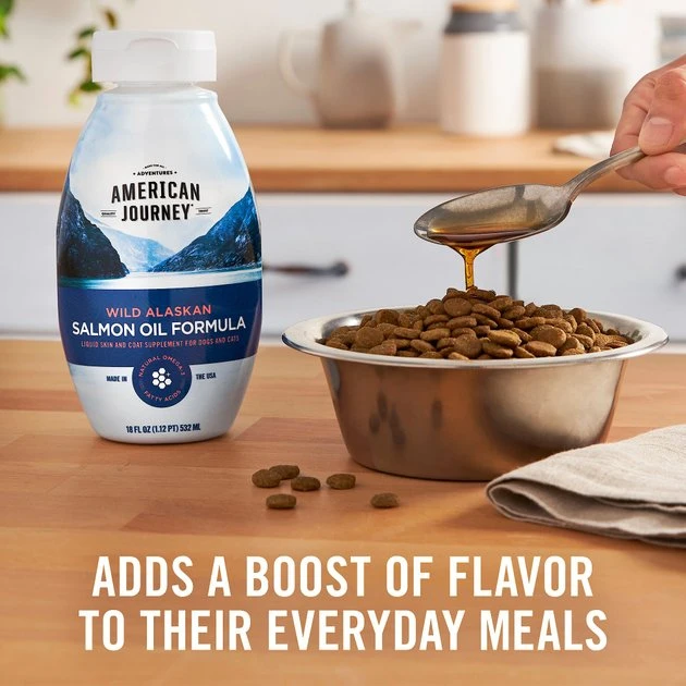 American Journey Wild Alaskan Salmon Oil Formula Liquid Supplement for Cats & Dogs, 18 oz American Journey Wild Alaskan Salmon Oil Formula Liquid Supplement for Cats & Dogs -American Journey Sales 2024 255232 PT4. SY630 V1611699684