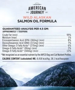American Journey Wild Alaskan Salmon Oil Formula Liquid Supplement for Cats & Dogs 10 American Journey Wild Alaskan Salmon Oil Formula Liquid Supplement for Cats & Dogs -American Journey Sales 2024 255232 PT8. SY630 V1611699667