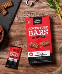 American Journey Adventure Bars Beef & Carrot Recipe Grain-Free Soft & Chewy Dog Treats 6 American Journey Adventure Bars Beef & Carrot Recipe Grain-Free Soft & Chewy Dog Treats -American Journey Sales 2024 261561 PT4. SY630 V1616122586