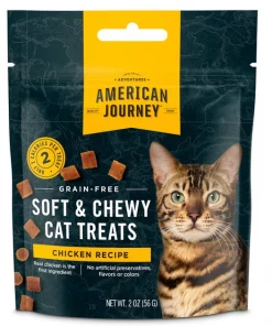 American Journey Chicken Recipe Grain-Free Soft & Chewy Cat Treats