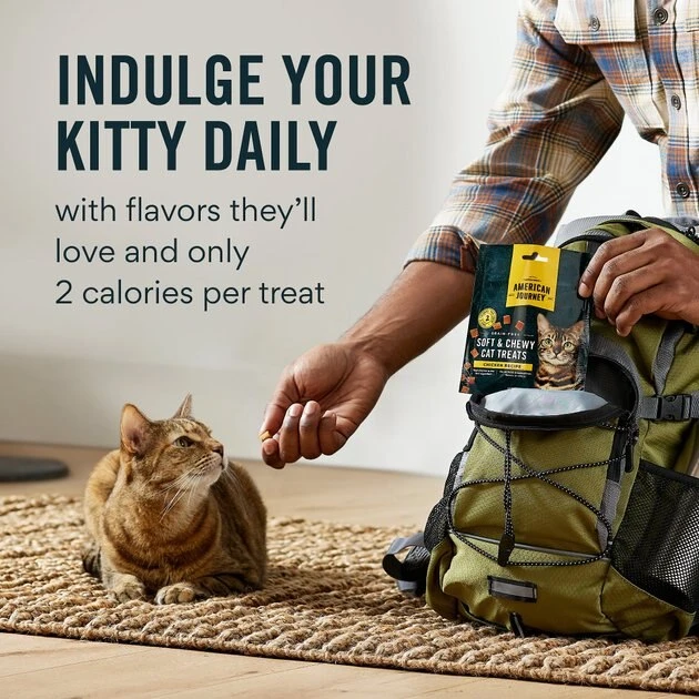 American Journey Chicken Recipe Grain-Free Soft & Chewy Cat Treats, 2oz American Journey Chicken Recipe Grain-Free Soft & Chewy Cat Treats -American Journey Sales 2024 272115 PT3. SY630 V1620928044