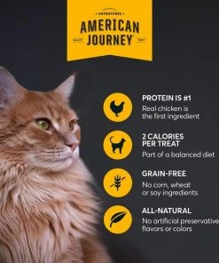 American Journey Chicken Recipe Grain-Free Soft & Chewy Cat Treats 7 American Journey Chicken Recipe Grain-Free Soft & Chewy Cat Treats -American Journey Sales 2024 272115 PT5. SY630 V1620928356