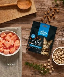 American Journey Salmon Recipe Grain-Free Soft & Chewy Cat Treats 6 American Journey Salmon Recipe Grain-Free Soft & Chewy Cat Treats -American Journey Sales 2024 272119 PT4. SY630 V1620928051