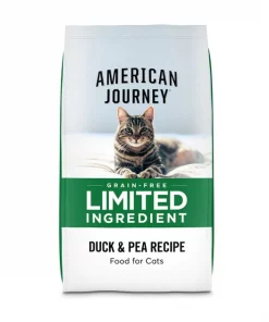 American Journey Grain-Free Limited Ingredient Duck & Pea Recipe Dry Cat Food, 12lb bag