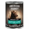 American Journey Active Life Formula Lamb & Garden Vegetables Recipe Canned Dog Food, 12.5-oz, case of 12 -American Journey Sales 2024 286575 MAIN. SY630 V1632756161