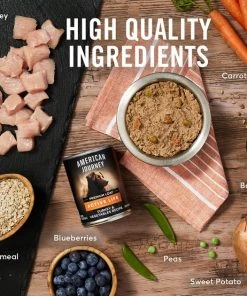 American Journey Active Life Formula Turkey & Garden Vegetables Recipe Canned Dog Food, 12.5-oz, case of 12 -American Journey Sales 2024 286579 PT5. SY630 V1632755577
