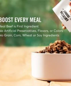 American Journey Savory Toppers Beef Recipe in Gravy Grain-Free Dog Food Topper, 3-oz pouches, case of 24 -American Journey Sales 2024 286953 PT5. SY630 V1628616740